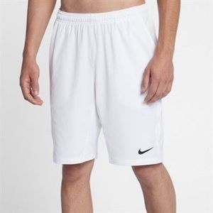 Nike 11 Inch White Tennis Short
